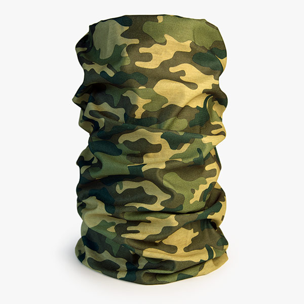 Hunting Face Mask Woodland Camouflage